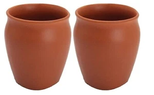 Organic Earthen Clay Kulhad/Tea Cup (125 ML) - Pack of 2 - Picture 1 of 3