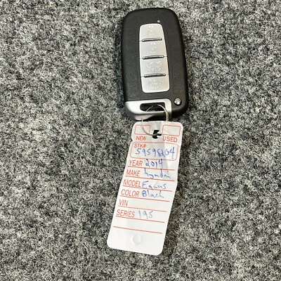 OEM Hyundai Equus Genesis keyless entry smart key 4B Trunk SY5HMFNA04 - Image 1 of 4