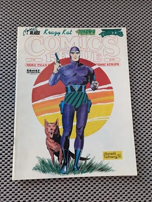 Comics Revue Strip Magazine #75 The Phantom TMNT Spiderman - Image 1 of 4