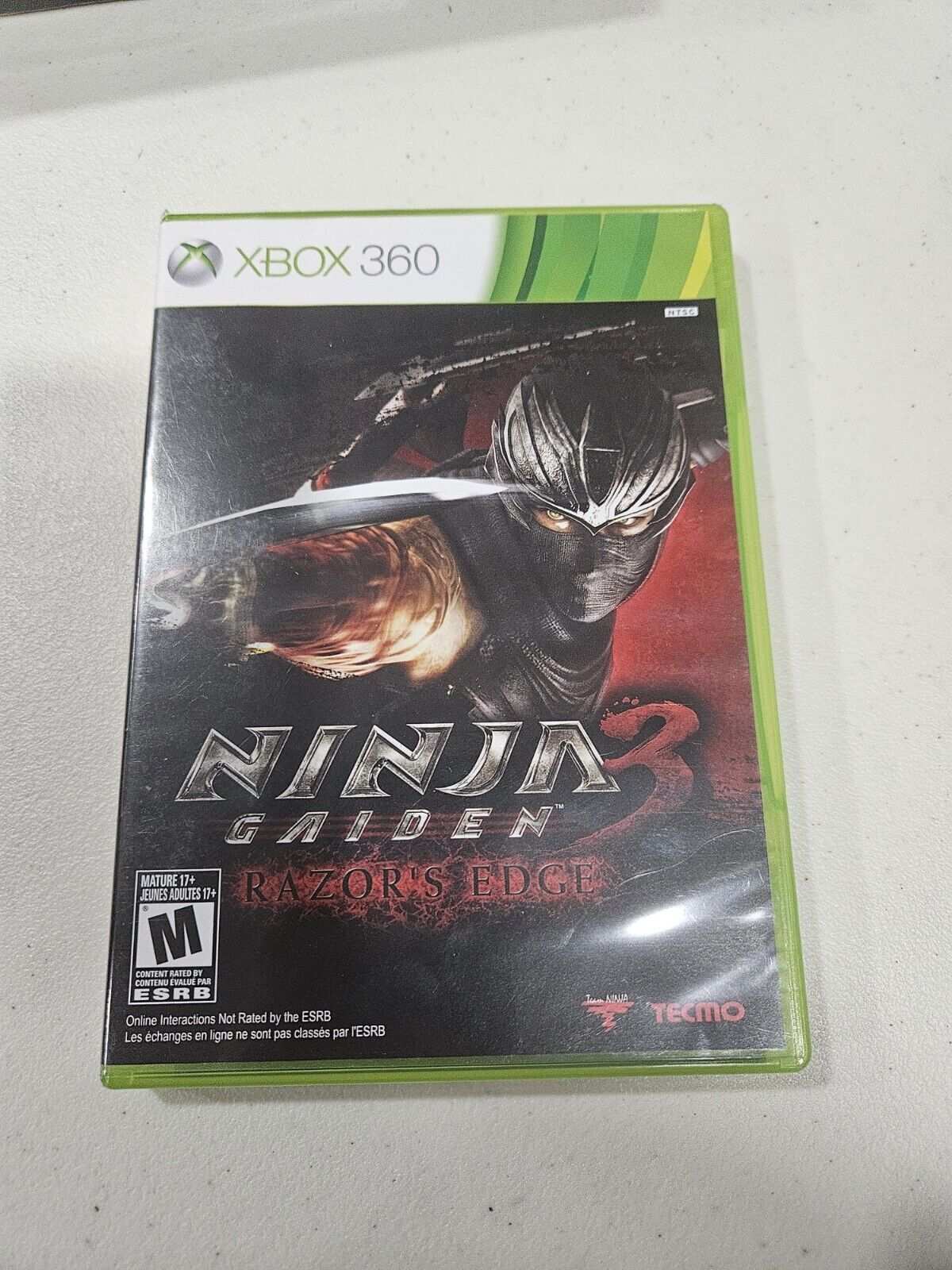Ninja Gaiden 3: Razor's Edge (Microsoft Xbox 360, 2013)