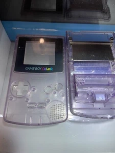 Original Nintendo Game Boy Color Parts AUTHENTIC HOUSING OEM Purple Body USED - Picture 1 of 11