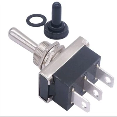 Heavy Duty On / Off / On Toggle Rocker Switch 25 AMP Rated 12v / 24v 3 Way - Image 1 of 4