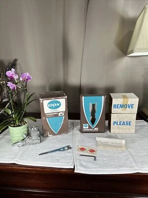 NEW Vintage COX Conquest 15 Engine #2800 Free Flight Control Line+Box+ExtrasRARE - Image 1 of 4