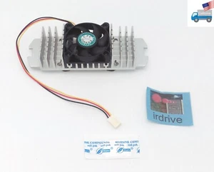 NEW AOC Slot 1 Ball Bearing Fan/Heatsink Cooler for Intel Pentium Celeron CPU - Picture 1 of 9