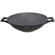 Tognana Wok 32 cm Adatto anche Ad Induzione , Linea Titanium Granite