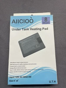 Aiicioo 8 Watt Under Tank Heater Heating Pad Ideal for Reptilies - Picture 1 of 1