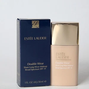 Estee Lauder Double Wear Sheer Long-Wear Makeup 1N2 Ecru 1 Oz. 30 ml SPF 19 New - Picture 1 of 2