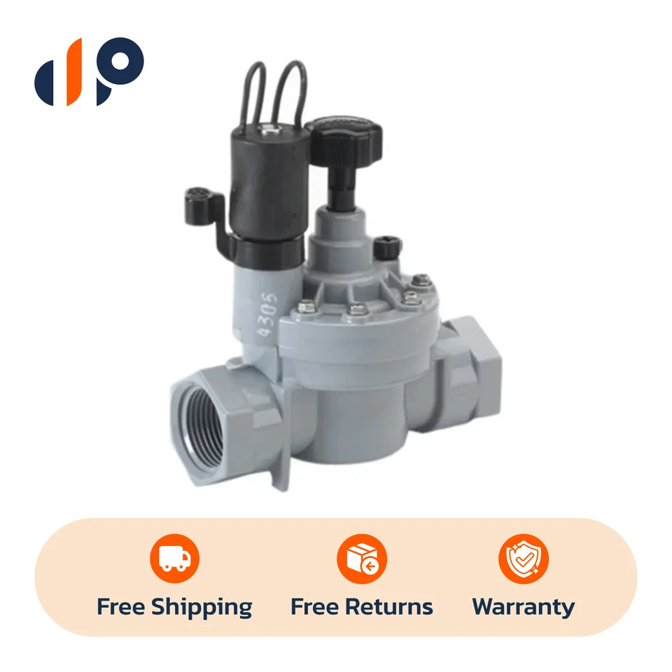 Irritrol Globe Valve 2500 Plastic 1 in. w/ Flow Control FIPT x FIPT | 2500TF - Image 1 of 1