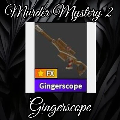Murder Mystery 2 Mm2 Gingerscope (Gingerscope) In Game Item - Very Rare Now!