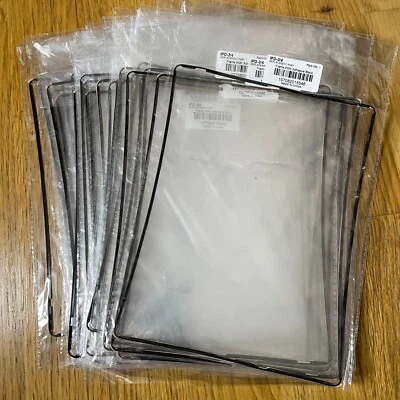 LOTE DE 40 iPad 2 3 4 Digitalizador Pantalla LCD Bisel Plástico Marco Medio Adhesivo Negro Foto 1 de 2