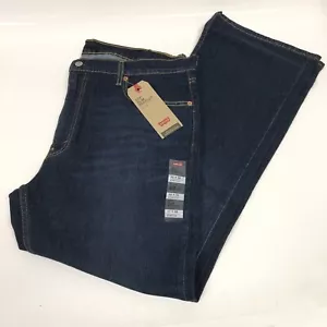 527 Slim Bootcut Men’s Levi’s Stretch Jeans Dark Wash Authentic NWT Choose Size - Picture 1 of 4