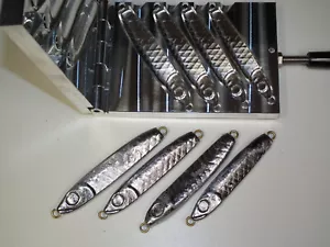 Salzwasser Wackeln Aal Vorrichtung Form 7,8,9,10oz CNC Aluminium Hering - Bild 1 von 8