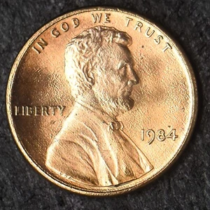 1984-P "Double Die Obverse Ear, FS-101, HIGH GRADE" Lincoln Memorial Cent 1C - Picture 1 of 3