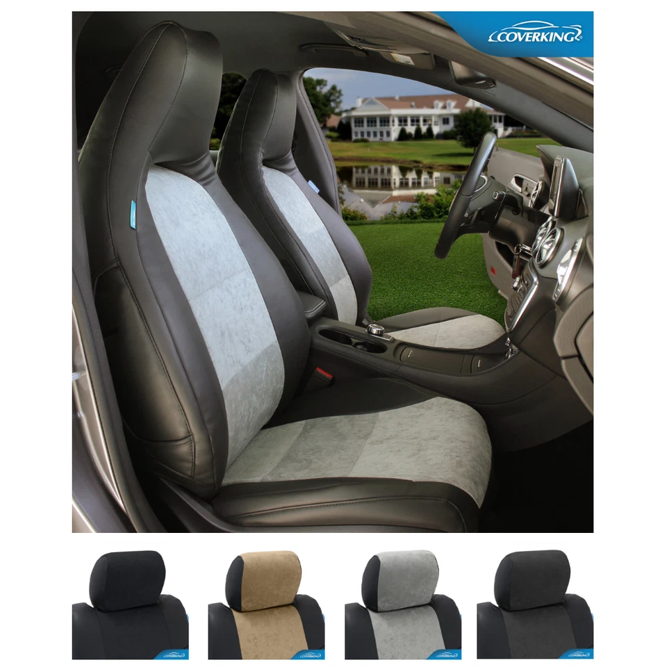 Fundas de asiento de gamuza para Honda Odyssey Coverking ajuste personalizado Foto 1 de 1
