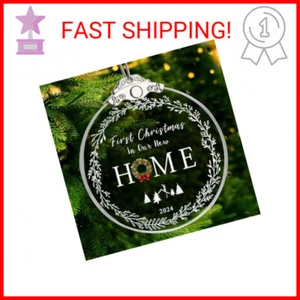 ZUNON New Home Ornament 2024 Christmas House Decor Married Wedding Decoration Or - Picture 1 of 2