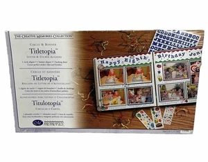 Creative Memories Kreis Banner Titletopia Buchstaben Sticker Aligner - Bild 1 von 8