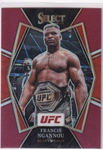 Panini UFC Select 2022 Nr. 131 Francis Ngannou Maroon Prizm 68/125 - Bild 1 von 2