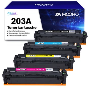 XXL Toner für HP 203A CF540A Color Laserjet Pro MFP M281fdw M281fdn M254 M254dw - Afbeelding 1 van 13