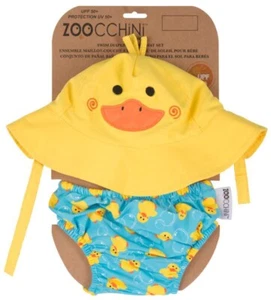 Set Badewindel & Sonnenhut - Ente von ZOOCCHINI - Bild 1 von 9