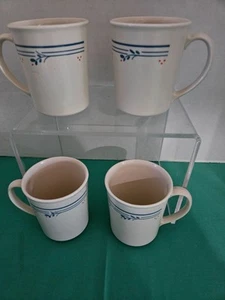 Vintage Corning USA Corelle Country Veilchen Kaffeetassen Teetassen 4er Set  - Bild 1 von 1