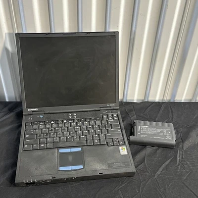Laptop Compaq Evo N610c As Is Look At The Video And Note With Battery Turns On - Image 1 of 4