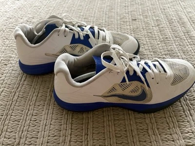 Nike Lunar Hypergamer Low Blue White Men’s Sneaker Size 12 - Image 1 of 4