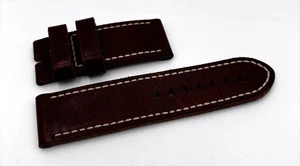 Brandneu Panerai braun Lederband Armband für Luminor Marina 47mm Modell - Bild 1 von 8