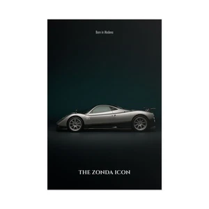 Pagani Zonda Poster - Exotischer Supercar Wandbilddruck, Geschenk - Bild 1 von 35