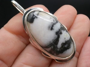 GJ69 GW BUFF. TÜRKIS  SÜDAFRIKA *OVAL* 50ct  toller SILBER-ANHÄNGER +KETTE / LED - Bild 1 von 4