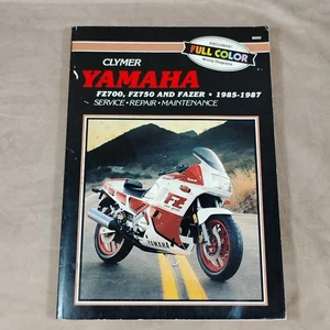 Clymer Yamaha FZ700 FZ750 Fazer 1985-1987 Service Repair Maintenance Manual - Picture 1 of 13