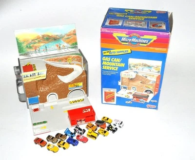 Micro Machines Gas Can,Mountain Service,Autos,Porsche,Playset,Galoob,1989 - Bild 1 von 4