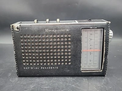 National Panasonic World Boy Custom RF-850HB 12 Transistor 8-Diode Radio, Tested - Image 1 of 4