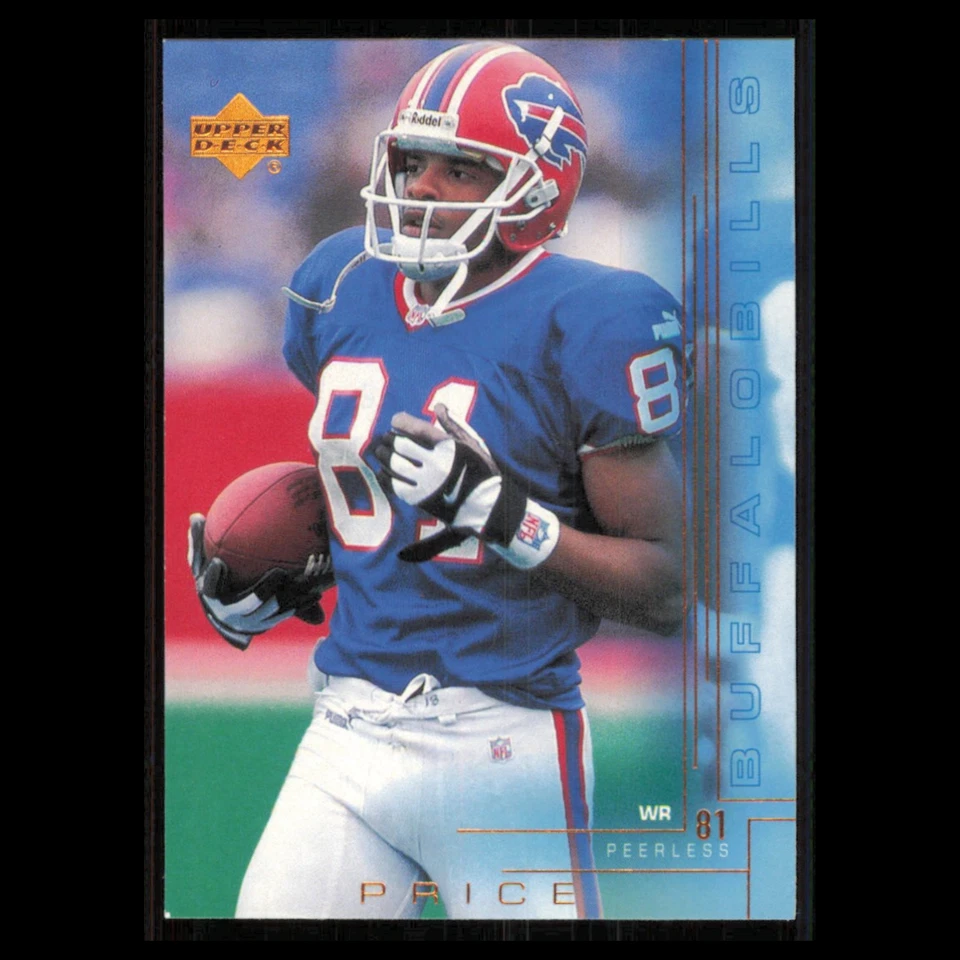 Peerless Price #23 2000 Upper Deck Buffalo Bills Football Card NFL NM - Image 1 of 3
