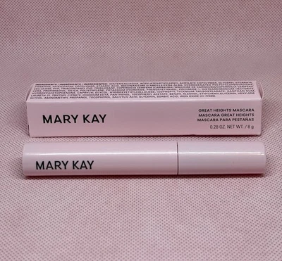 MARY KAY GREAT HEIGHTS MASCARA~BLACK~191232~LENGTHENING~FULL SIZE~ NO BOX 🥰 - Image 1 of 4