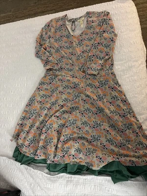 Matilda Jane Joanna Gaines вниз на ферме линия платье размер L цветочный принт - Изображение 1 из 3