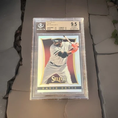Panini Select 2013 David Ortiz Silver Prizm BGS 9,5 gema como nueva ¡primer año seleccionado! Foto 1 de 2