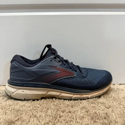 Brooks Dyad 11 Shoes Womens Size 7 Navy Blue Running Sneakers No Insoles Defects - Image 1 of 4