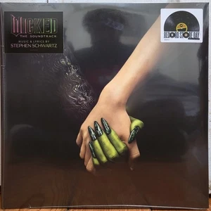 Wicked Soundtrack Vinyl 2LP Pink + Green Glitter Numbered #1147 RSD 2025 NEW - Picture 1 of 7