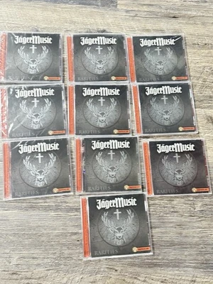 LOT OF 10 - JägerMusic Rarities 2003 Jagermeister Promo CDs SLAYER Nu Metal NEW! Foto 1 de 4