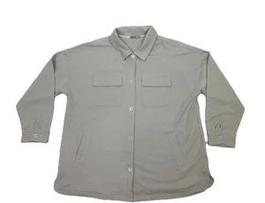 Barefoot Dreams Malibu Collection Brushed Luxe Lounge Jacket - Cream - Unisex 1X - Bild 1 von 6