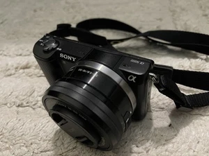 Sony Alpha a5000 + 64gb SD Card + Charger Cable - Picture 1 of 9
