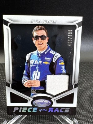 Alex Bowman 2018 Certified Piece Of The Race Materials POTR-AB  405/499 - Image 1 of 3
