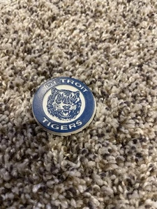 Vintage 70’s Detroit Tigers MLB Rubber Sports Magnet - Rare - Picture 1 of 3