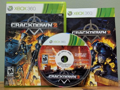 Crackdown 2 (Microsoft Xbox 360, 2010) CIB - Tested - Near Mint Disc! - Image 1 of 4