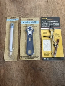 Crafting Lot Tools Roller Cutter Picker Scriber - Picture 1 of 4