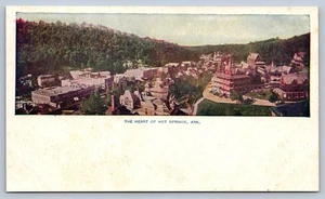 Das Herz der heißen Quellen Arkansas Postkarte - Bild 1 von 2