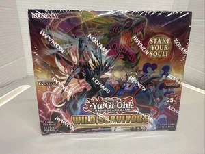 YU-GI-OH WILD SURVIVORS BOOSTER BOX New Sealed - Picture 1 of 6
