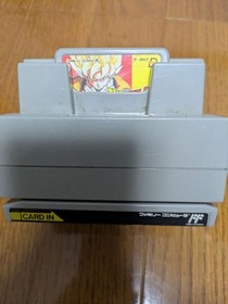 Famicom Datach Joint ROM System console Dragon Ball Z software with cards