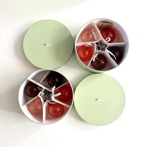 Iittala Glass Ball Lasipallo Red Ornament 5 Set 2 Box - Picture 1 of 5