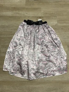 HER DESTINY MULTICOLOR PRINTED SKIRT SIZE S - Picture 1 of 9